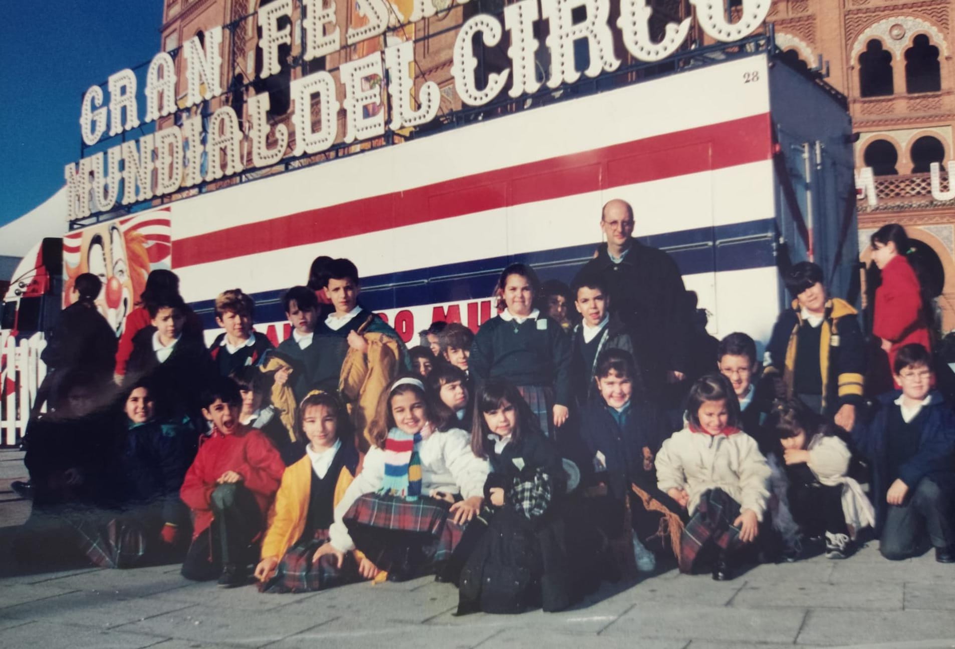 Imanol y Raquel de pequeños